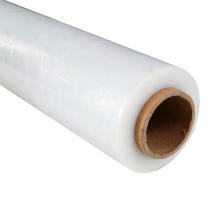lldpe 20 micron handstretch shrink wrap 18x1500ft roll 100 mm de embalaje costomized wrapping biograde stretch film for pallet